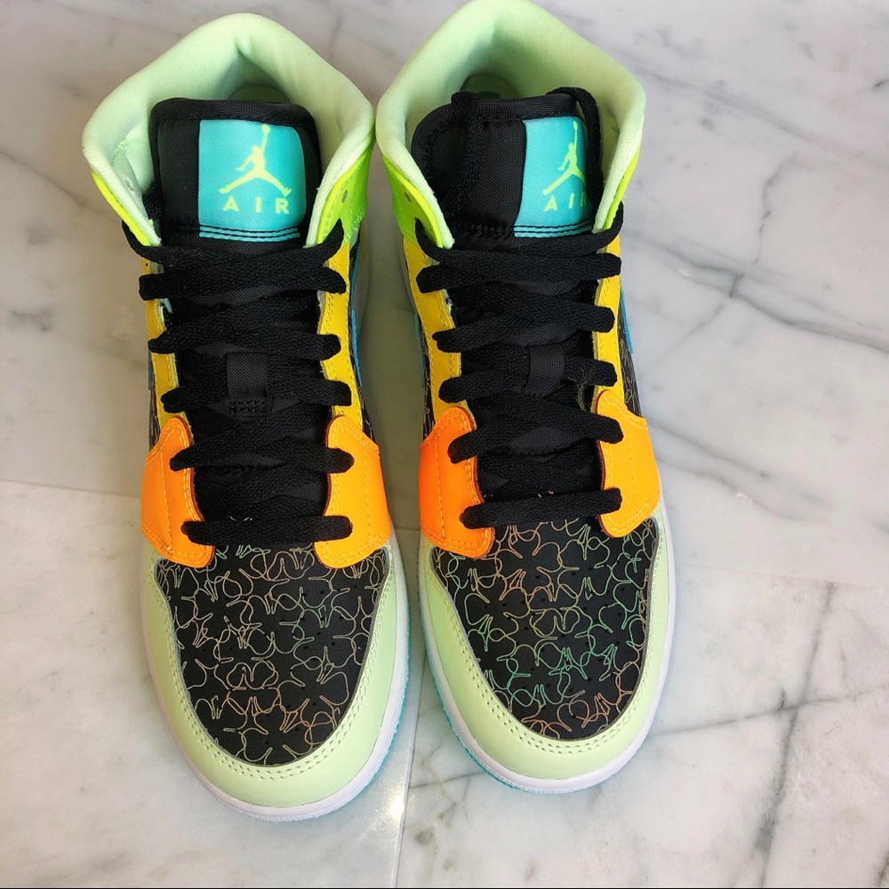 Air jordan 1 MiD reflective - Picture 7 of 8